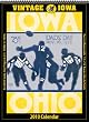 Vintage Iowa Hawkeyes 2010 Football Program Calendar
