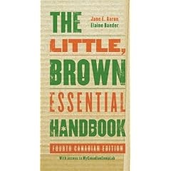 The Little, Brown Essential Handbook, Fourth Canadian Edition, with MyCanadianCompLab