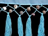 SHEER SARONG LIGHT BLUE