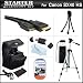 Starter Accessories Kit For The Canon PowerShot SX40 HS, SX40HS, G1 X, G1X, SX50 HS, SX50HS, Powershot G15 Digital Camera Includes Carrying Case + 50