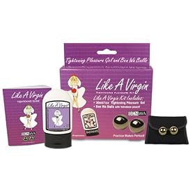 Like A Virgin Tightening Pleasure Kit with Ben Wa Balls