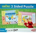 Sesame Street 2 sided puzzle (Winter/Summer)