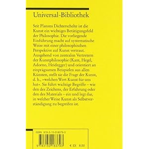 Kunst: Eine philosophische Einführung