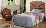 IMAGE OF Kid Youth Basketball Twin Size Bed Headboard