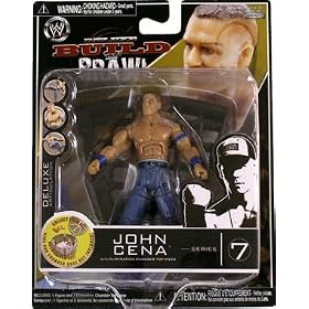 WWE Wrestling Build N' Brawl Series 7 Mini 4 Inch Action Figure John Cena