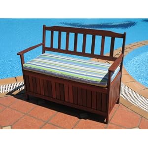 Palermo Indoor Outdoor Patio Storage Bench by Ewins