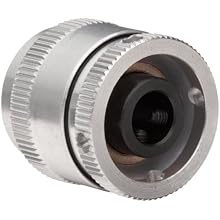 Huco 271.25.28.Z Size 25 Varitork Miniature Friction Clutch, 2-Plate, Aluminum Body, Inch, 0.315" Bore A, 0.315" Bore B, 1" OD, 1.04" Length, 469.05 in-lbs Max Torque