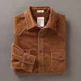 Fossil Corduroy Western Shirt