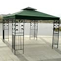 10 X 10 Replacement Gazebo Canopy Green Top