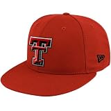 NCAA New Era Texas Tech Red Raiders Scarlet On-Field 59FIFTY Fitted Hat (6 3/4)