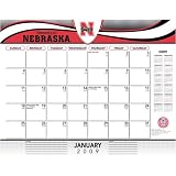 Nebraska Cornhuskers NCAA 22 x 17 Desk Calendar