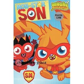 Moshi Monsters Son Birthday Card