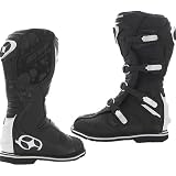 No Fear Trophee Adult MotoX Motorcycle Boots - Color: Black, Size: 12