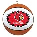 LOUISVILLE CARDINALS Mini-Replica NCAA Basketball CHRISTMAS ORNAMENT (Star Design)