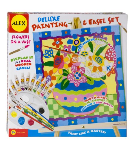 ALEX Toys Artist Studio Painting Set &amp; Easel Flowers