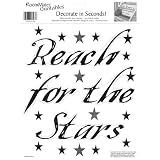Magnificent Peel & Stick By RoomMates Reach For The Stars Single Sheet