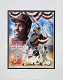 Tony Gwynn Legends Composite Double Matted 8 x 10 Photograph (Unframed)