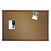 Quartet Prestige Colored Cork Bulletin Boards, 4 x 3 Feet, Light Cherry Finish Frame (B244LC)