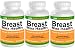 3 BOTTLES Breast Max Health Natural Breast Enlargement Enlarger 270 total Capsules KRK SUPPLEMENTS