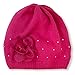 Tou Girl's Winter Flower Hats Diamante Princesses Hats Crochet Caps 1-7t