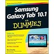 Samsung Galaxy Tab 10.1 For Dummies