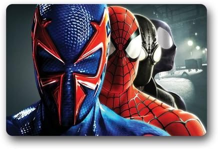 Spider Man Shattered Dimensions Non-slip Doormat Home Decor Doormats Indoor/Outdoor Door Mat Gate Pad (23.6"X15.7")