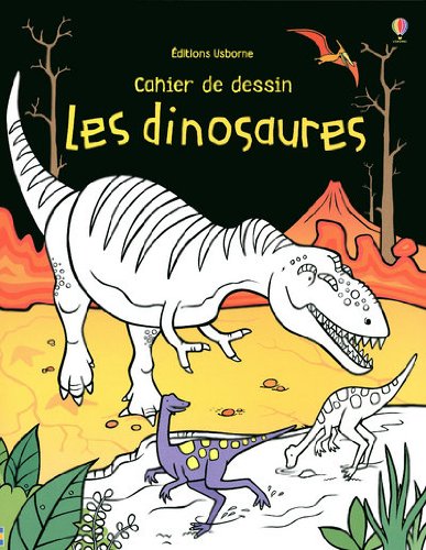 Cahier de dessin : Les dinosaures