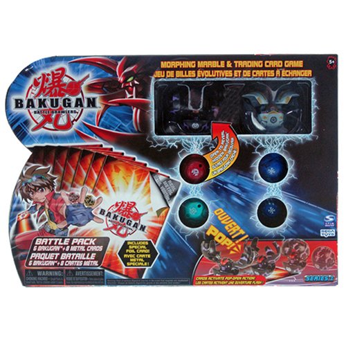 Childrens Toyshop  Toys : Bakugan - Toys - Bakugan Battlepack Brawlers Purple and Grey