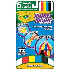 Crayola Model Magic Single Packs Primary Colors by Crayola