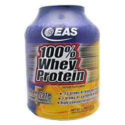 EAS 100% Whey Protein, Chocolate, 5 Pounds