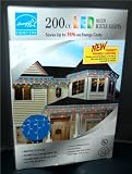 UL 200 Count LED Multi Color Icicle Lights - Saves Up to 76% on Energy Costs