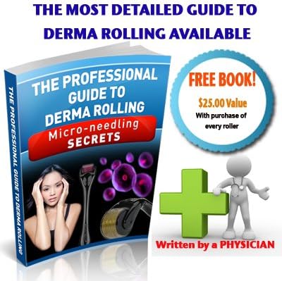 DERMA ROLLER SERUM KIT FOR OILY SKIN (Plus FREE ebook on derma rolling & Medical Microneedling) NEW!!!
