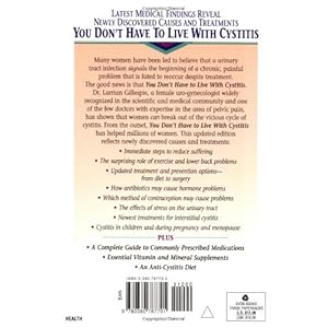 You Don't Have to Live with Cystitis