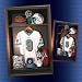 Locker Room Cabinet Style Football Collection Display Case - Jersey & Equipment (Black)