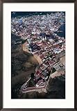 Aerial View of Casco Viejo, Panama City, Panama Framed Art Poster Print by Alfredo Maiquez, 21x29