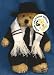 Rabbear! The Jewish Rabbi Plush Bear with Hat & Tallis