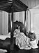 Family Servant Dresses Emmaline Hardy in Hoopskirts for Morale Boosting Party Photogr...