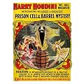 Harry Houdini, Vintage Magic Poster (30x40cm Art Print)