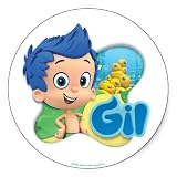 Bubble Guppies: Gil Stickers - Sheet of 6