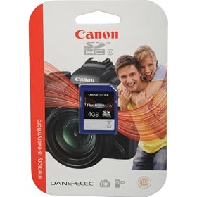 Canon 4GB SDHC class 6 by Dane-Elec