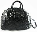 Prada Handbags (Black) BL0400 Large Patent Leather Bag
