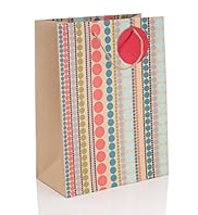 Spotty Stripes Large Gift Bag