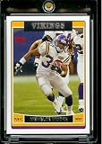 2006 Topps # 2 Mewelde Moore - Minnesota Vikings - NFL Football Cards