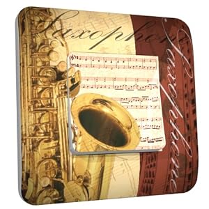 Interrupteur d�cor� poussoir va et vient : SAXO