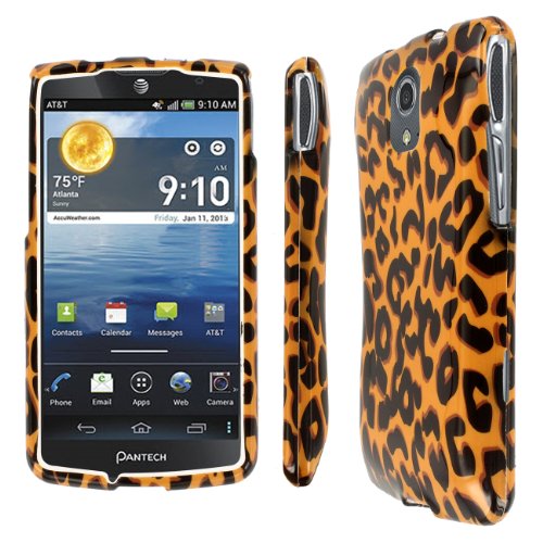 EMPIRE Full Coverage Brown Leopard Case for Pantech Discover P9090B00C3PBR5C