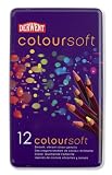 Derwent Coloursoft - Boîte de12 Crayons