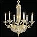 Waterford Crystal Beaumont Chandelier 6 Arm