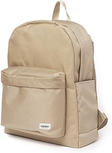 Fashion School Backpack Bookbag 1680d Ballistic Backpack (BEIGE)