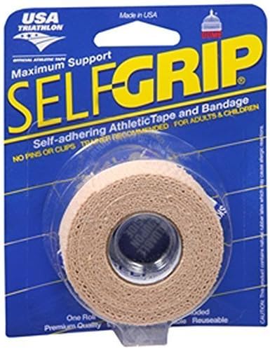 SelfGrip Self-Adhering First Aid Tape / Bandage, 1 Inch, Beige - 1 ea by DOME INDUSTRIES. by DOME INDUSTRIES