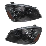 05-06 Nissan Altima HID Xenon Headlights Headlamps Head Lights Lamps Pair Set by Aftermarket